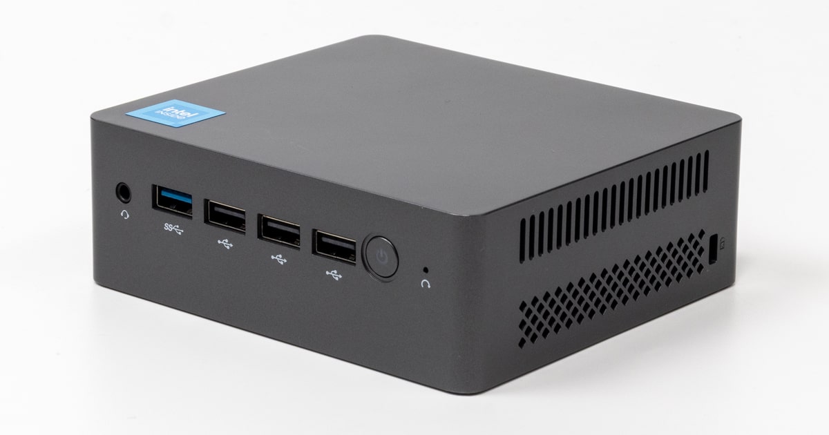 SkyBarium ミニPC N100（MN22）レビュー：N100搭載だけど微妙なミニPC