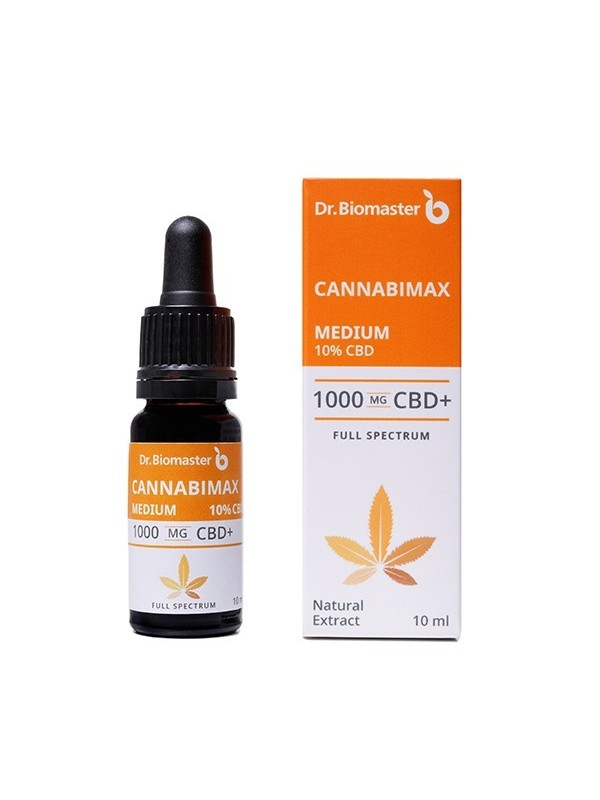 Cannabimax CBD oil Medium 1000mg