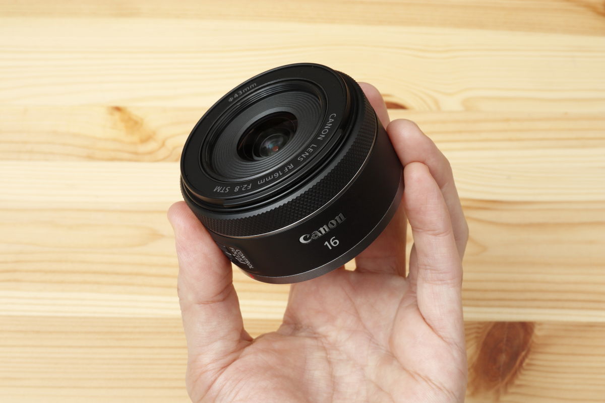 キヤノン RF16mm F2.8 STM レビュー！安くてコンパクトな広角単焦点