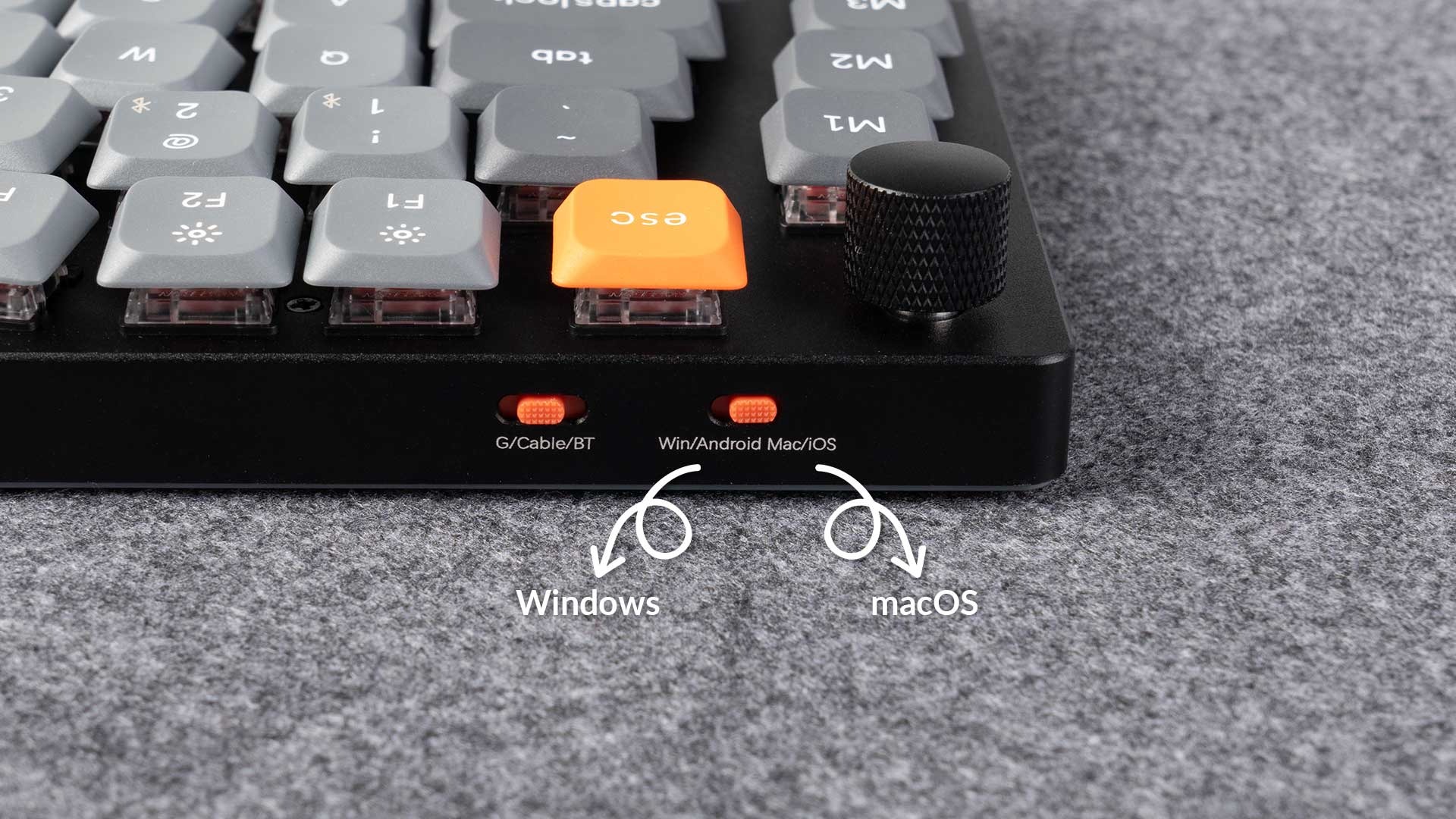 Keychron K15 Max QMK ワイヤレス カスタム・メカニカルキーボード