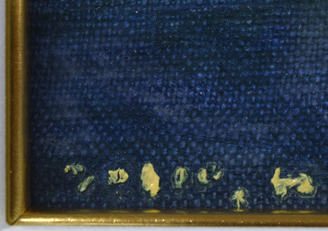 亀山良雄「花・鳥」油絵・SM 絵画買取・販売の小竹美術