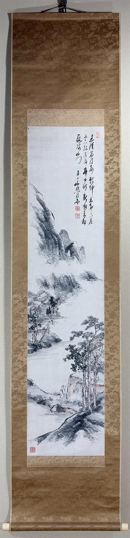 淡彩山水｜新・古美術 高美堂（こうびどう）｜掛軸販売・通販・買取