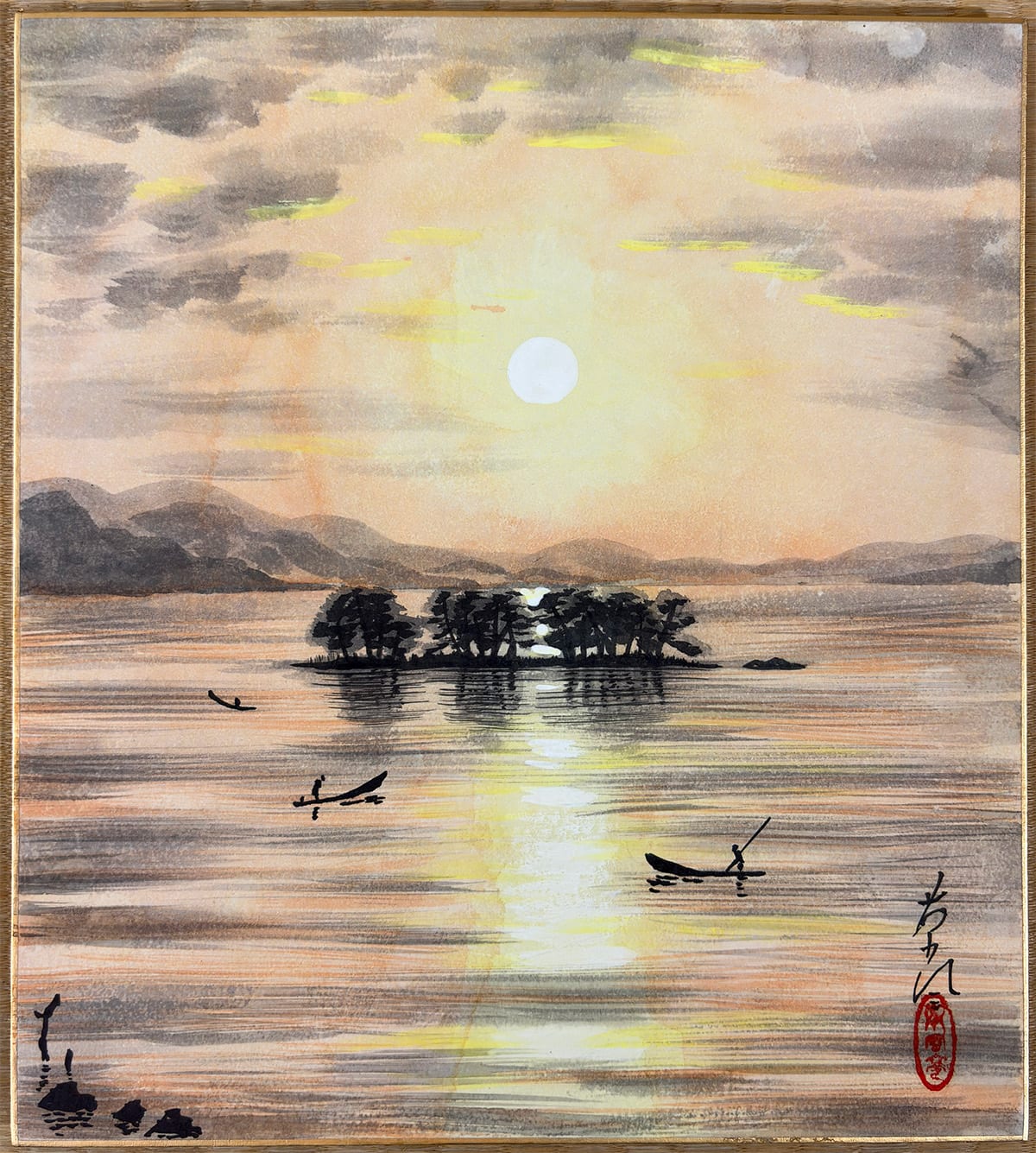 落合 草風｜新・古美術 高美堂（こうびどう）｜掛軸販売・通販・買取