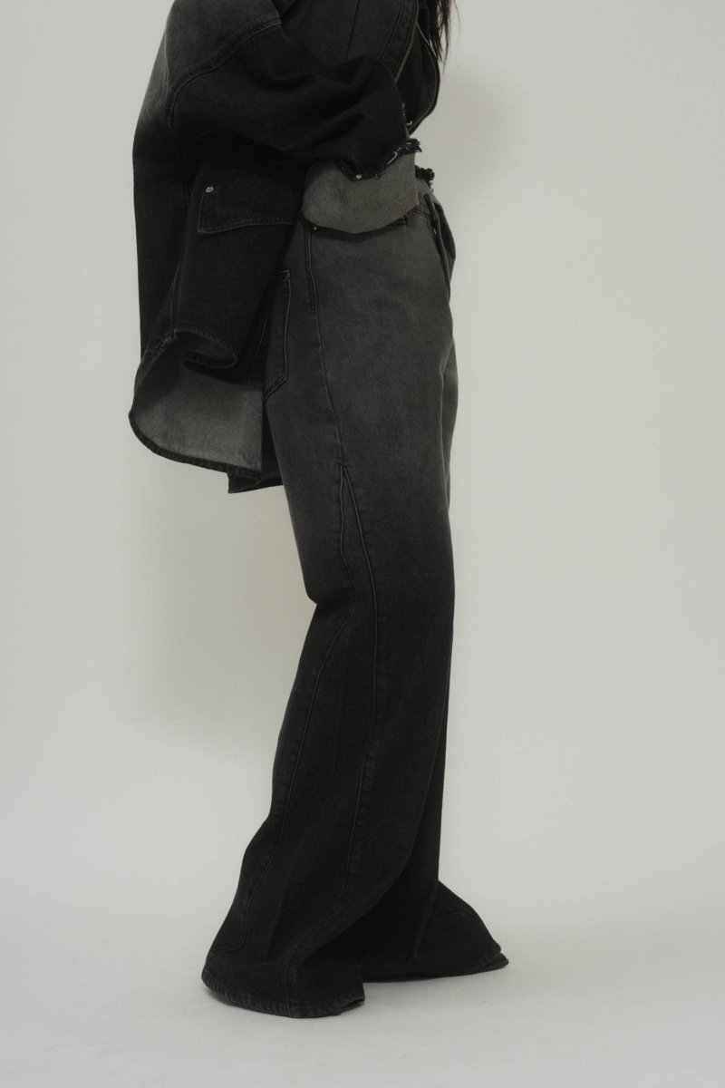 denim baggy pants/3color | KNUTH MARF