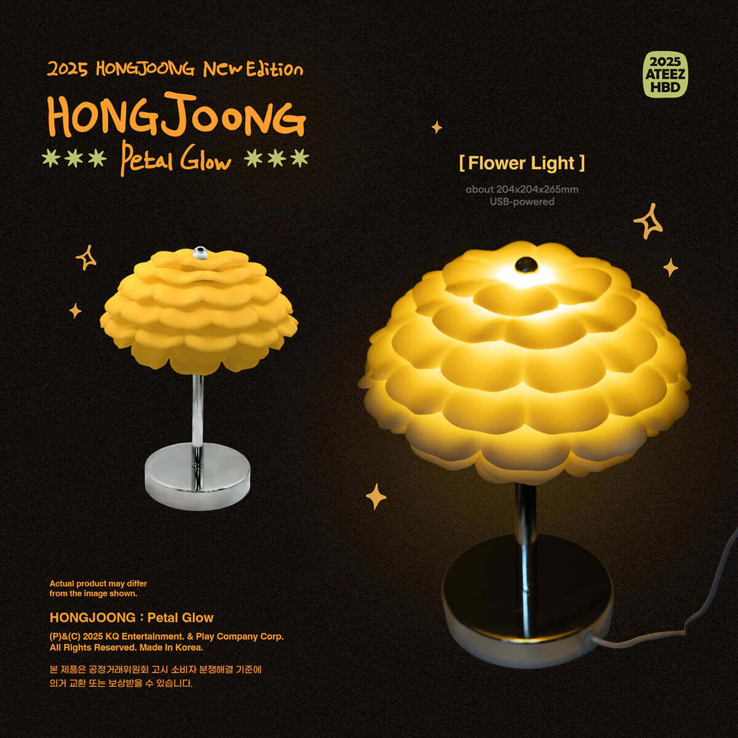 ATEEZ HONGJOONG - Petal Glow [2025 Birthday MD] - K PLACE