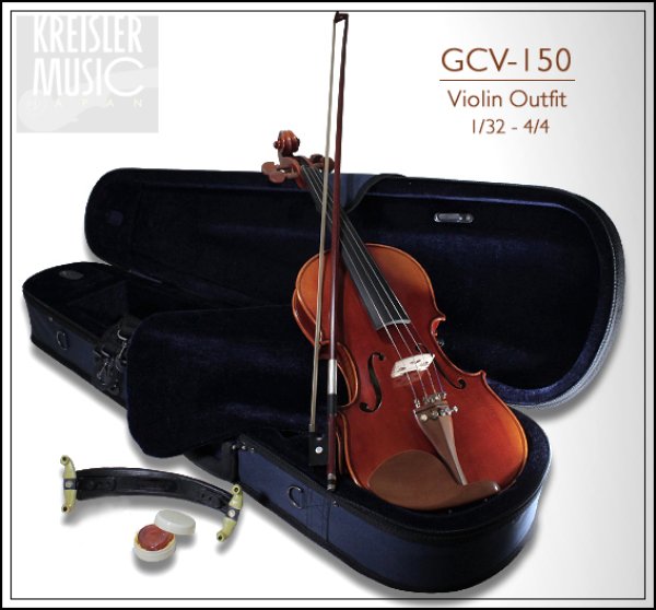 GCV-150 バイオリン セット ストラディバリモデル◇1/32-4/4サイズ