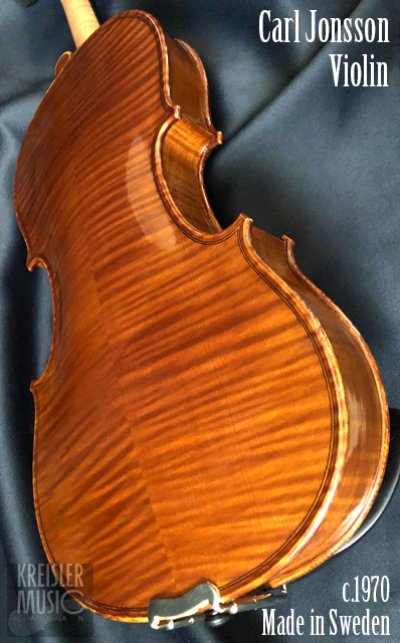 スウェーデン製オールド◇バイオリン c.1970-80 Carl Jonsson 7/8