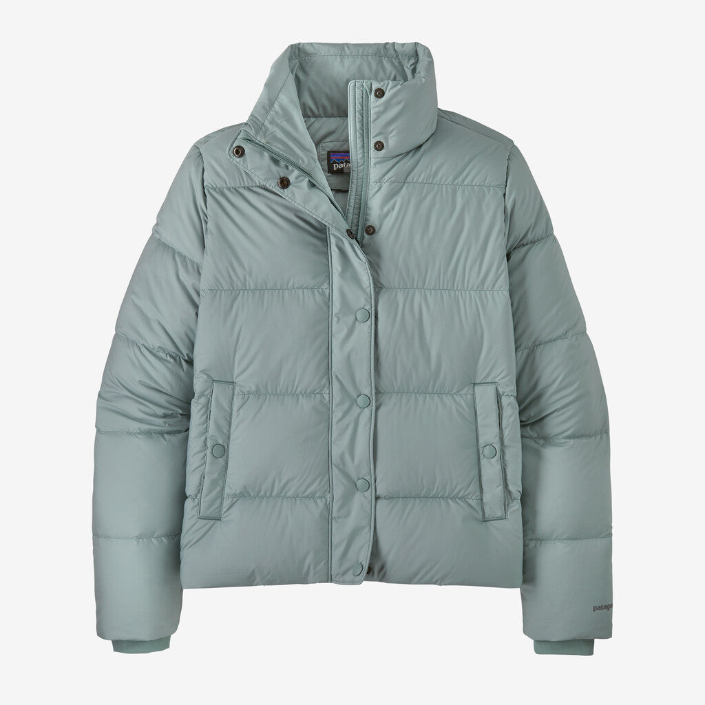 Patagonia Women's Silent Down Jacket - Thermal Blue | Krizia Martin