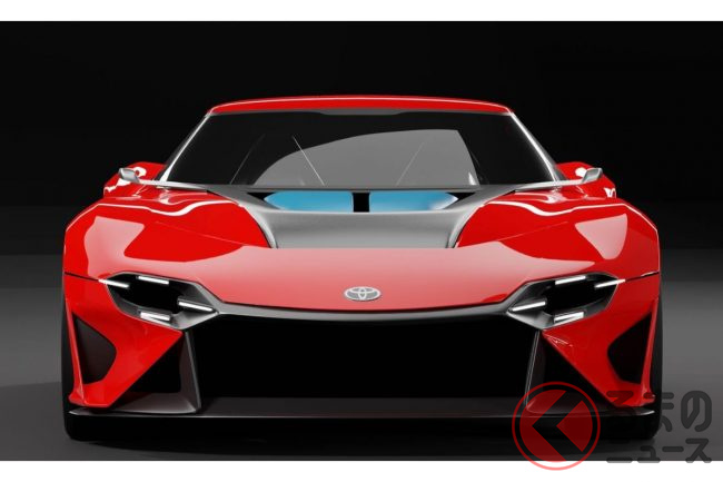 トヨタ「2000GT」が55年ぶりに復活!? 美しきロングノーズを再現！ 赤