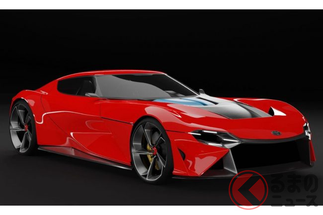 トヨタ「2000GT」が55年ぶりに復活!? 美しきロングノーズを再現！ 赤