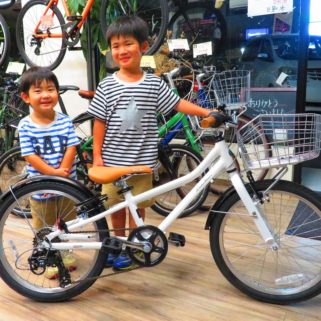 オシャレな子供自転車♪コーダブルームasson/MARINドンキーJr/2018年