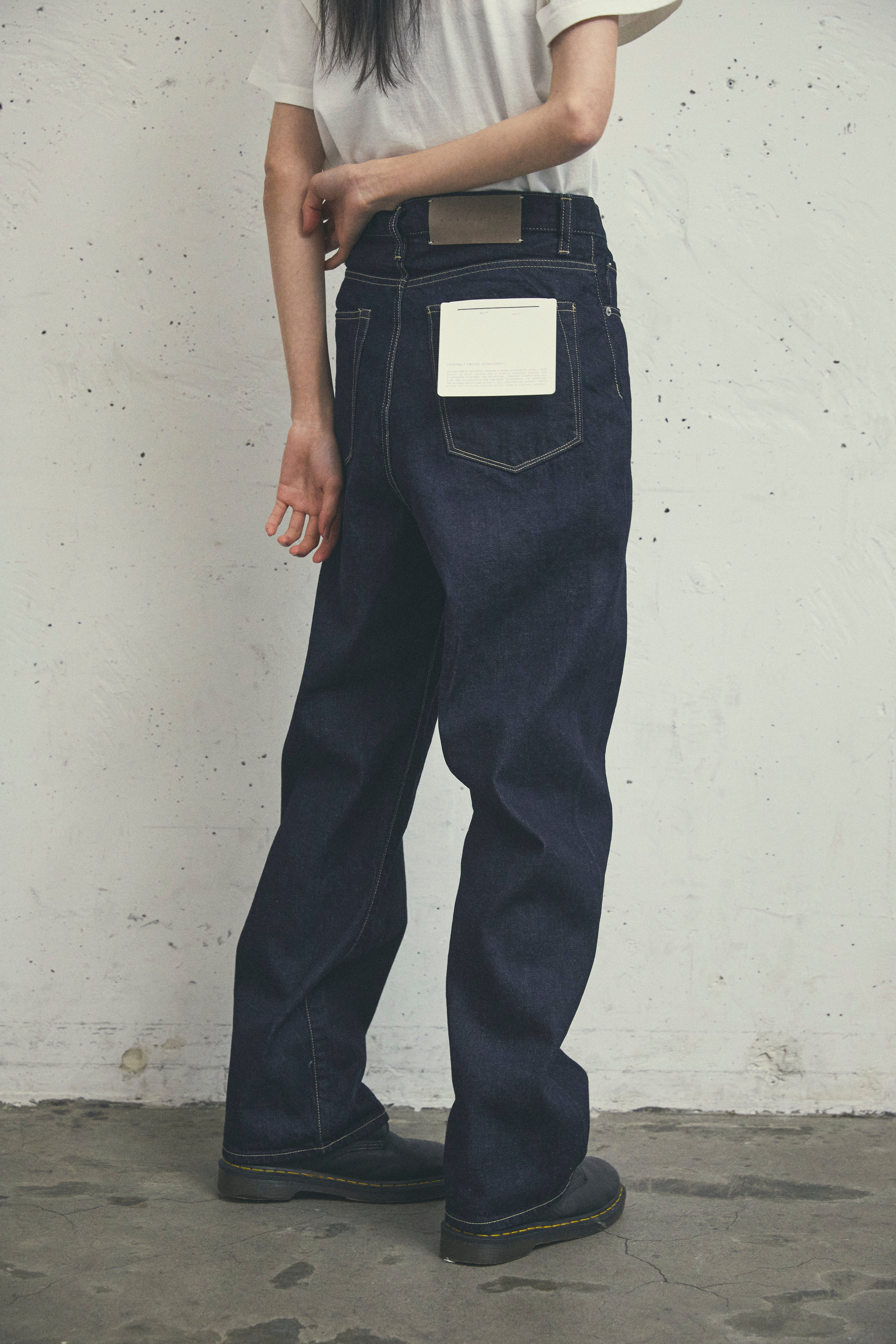 KURO｜OPTIMA ONE WASH｜ハイウエストワイドデニムパンツ