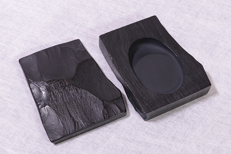 那智黒石製 合わせ硯(すずり) 5号 – kurokigoishiten