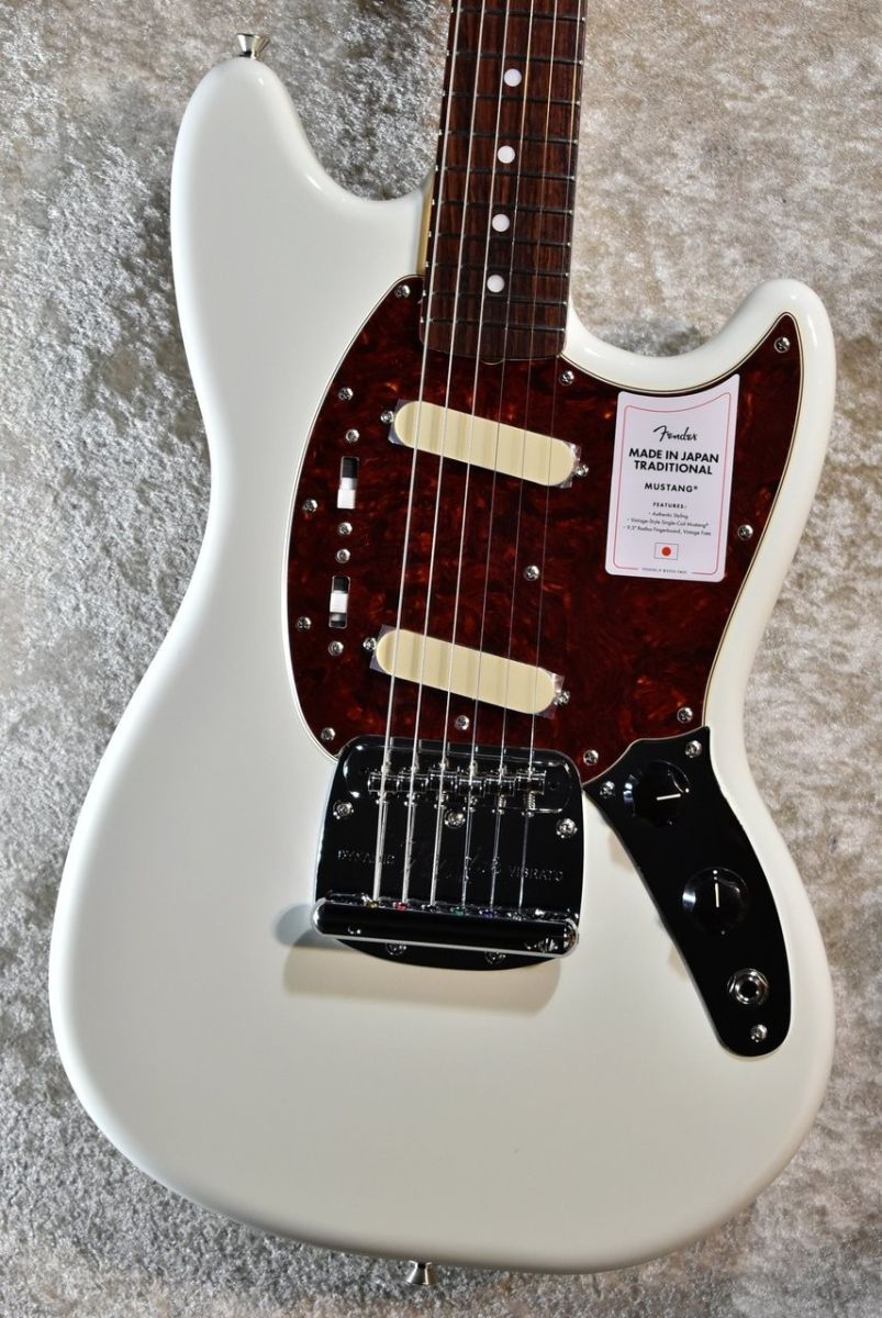 MADE IN JAPAN TRADITIONAL 60S MUSTANG Olympic White #JD23018736