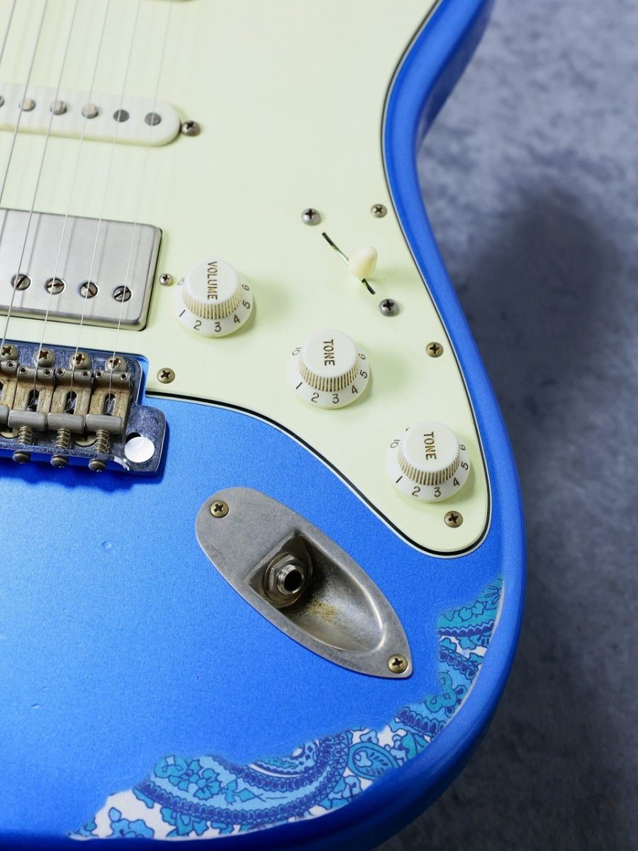 XSC-2 Master Grade Flame Maple Neck Heavy Aged ~Lake Pracid Blue