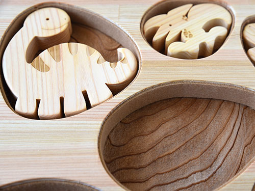 かくれんぼパズル・きょうりゅう 山のくじら舎｜ KURABOKKO