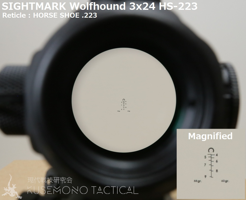 レビュー】 SIGHTMARK – Wolfhound 3×24 HS-223 | 現代戦技研究会