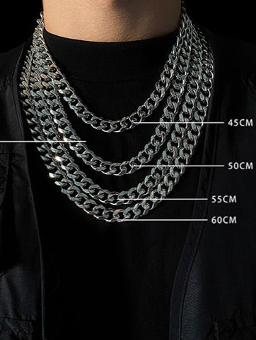 ミディアム キューバンチェーン ネックレス – KXCK（キックス