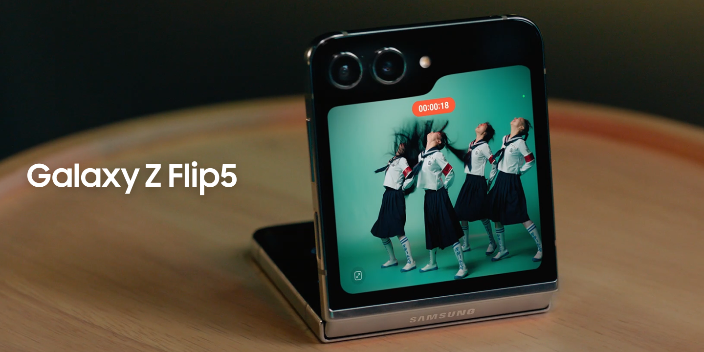 Galaxy Z Flip5｜新しい学校のリーダーズ」 新CM・SNS動画を公開
