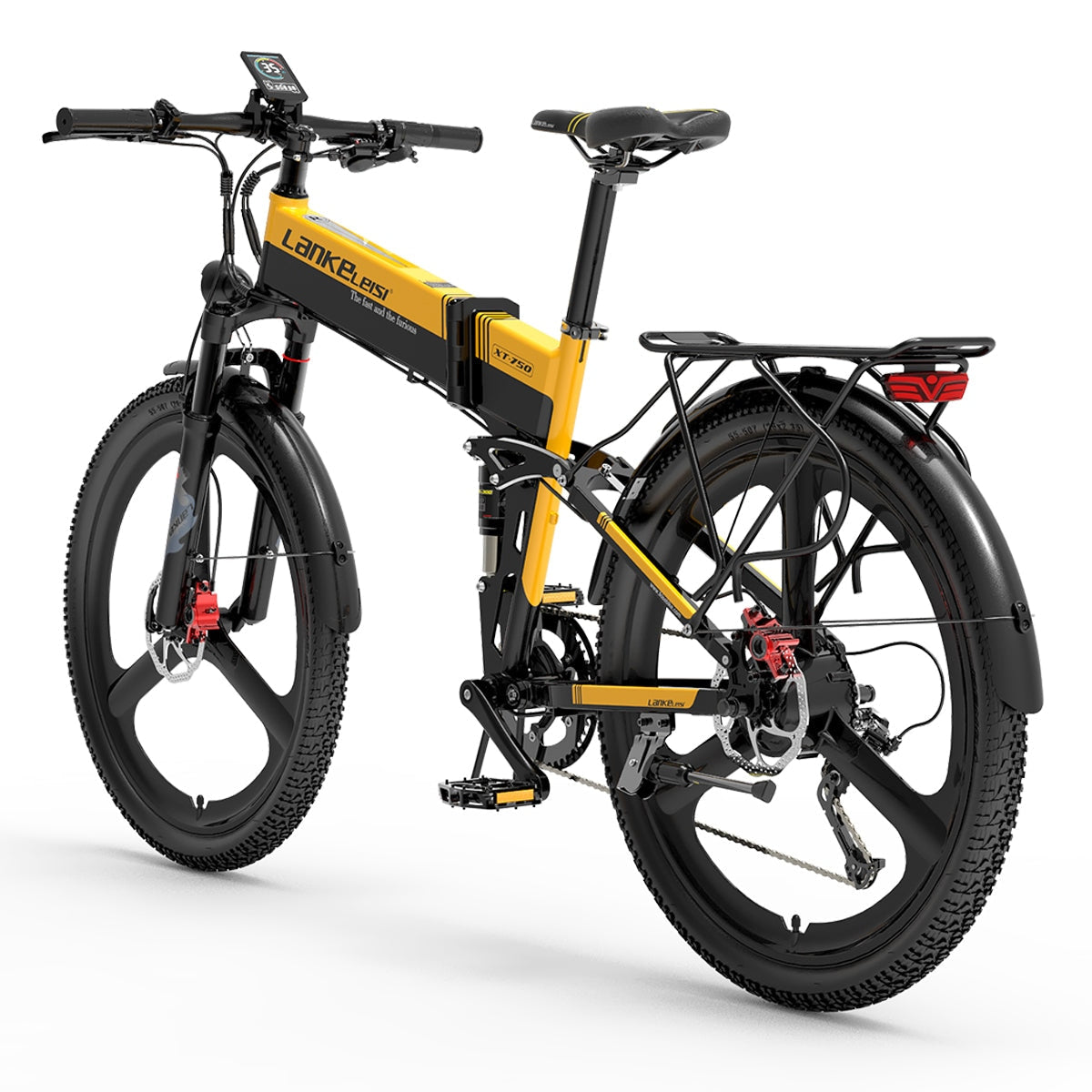 LANKELEISI スポーツ電動折りたたみ自転車 XT750(2023年XNUMX月新商品)