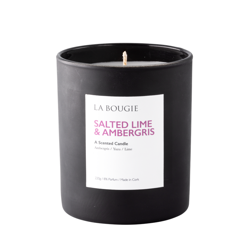 Salted Lime & Ambergris Candle – LA BOUGIE
