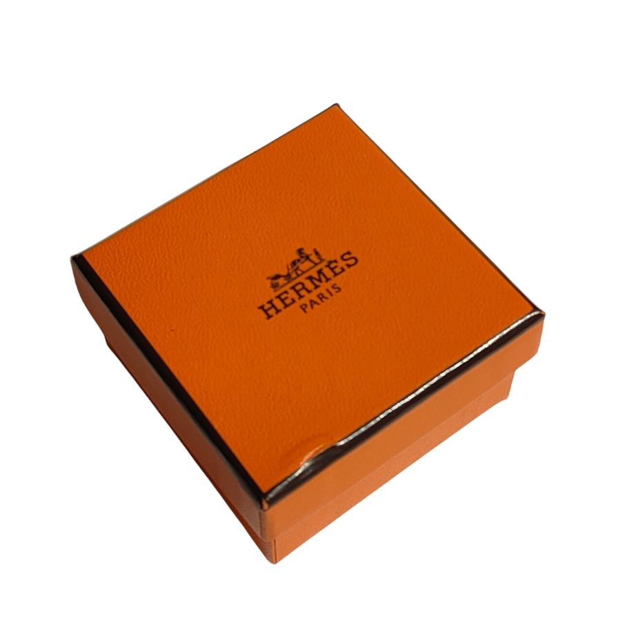 エルメス リング ムーブアッシュ SV925 シルバー×オレンジ ユニ