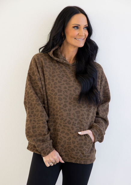 Leopard Hoodie by CDB | Lauriebelles