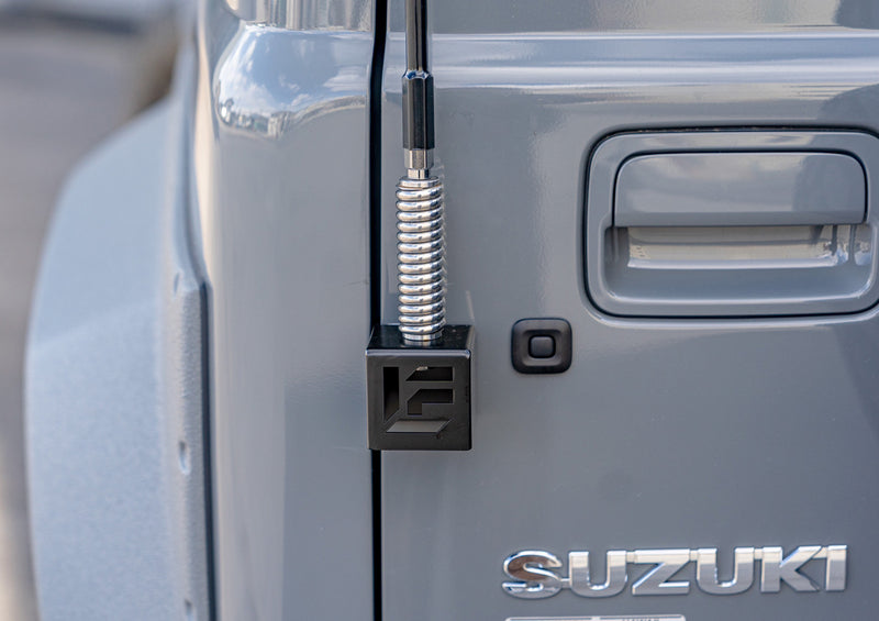 ジムニー-フラッグポールステー-アンテナ基台-専用台座-ポールスタンド