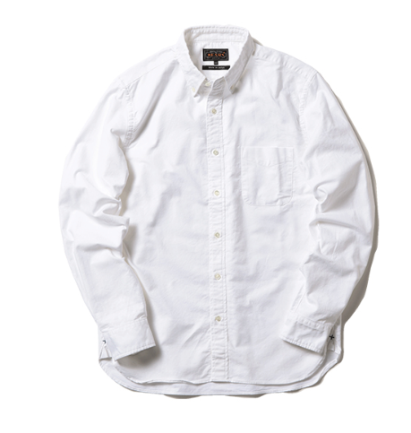BEAMS PLUS BUTTON DOWN OXFORD - WHITE – Lennox & Harvey