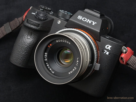 準広角】CONTAX G Planar T＊ 35mm F2 外観レビュー | 収差Love