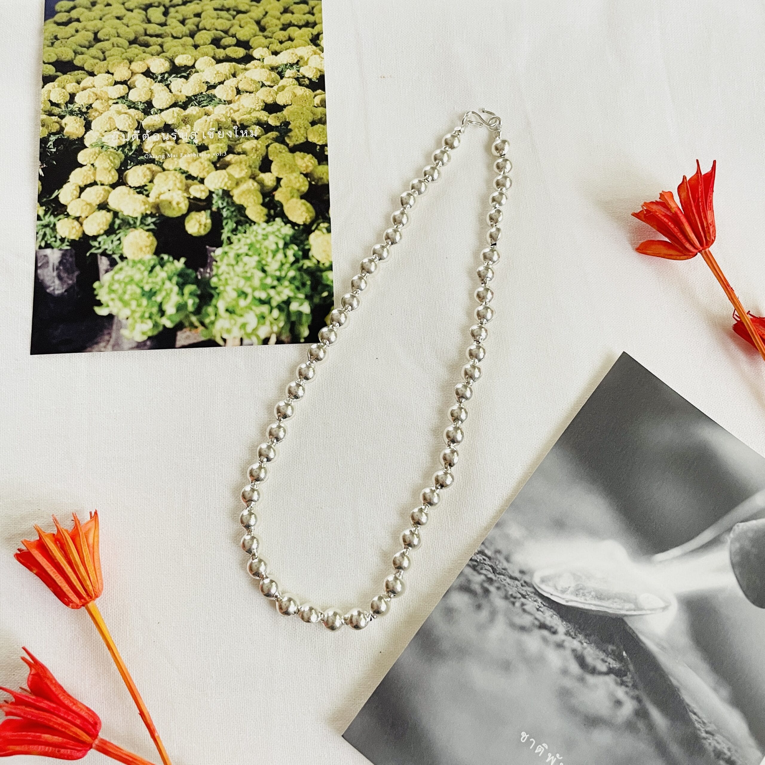 accessories mau】首元を華やかにするカレンシルバーネックレス。 | LEE