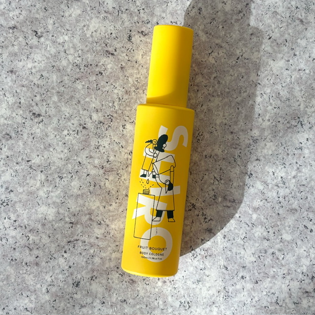 北海道】SHIRO砂川本店限定の黄色いボトル・フルーツブーケのボディ