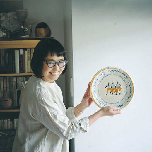 実用品を壁掛け」してオブジェのように愛でる【石井佳苗さんの