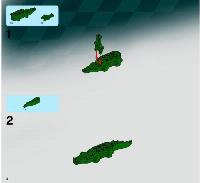 LEGO Instructions for set 8899 Gator Swamp, World Racers - {None}