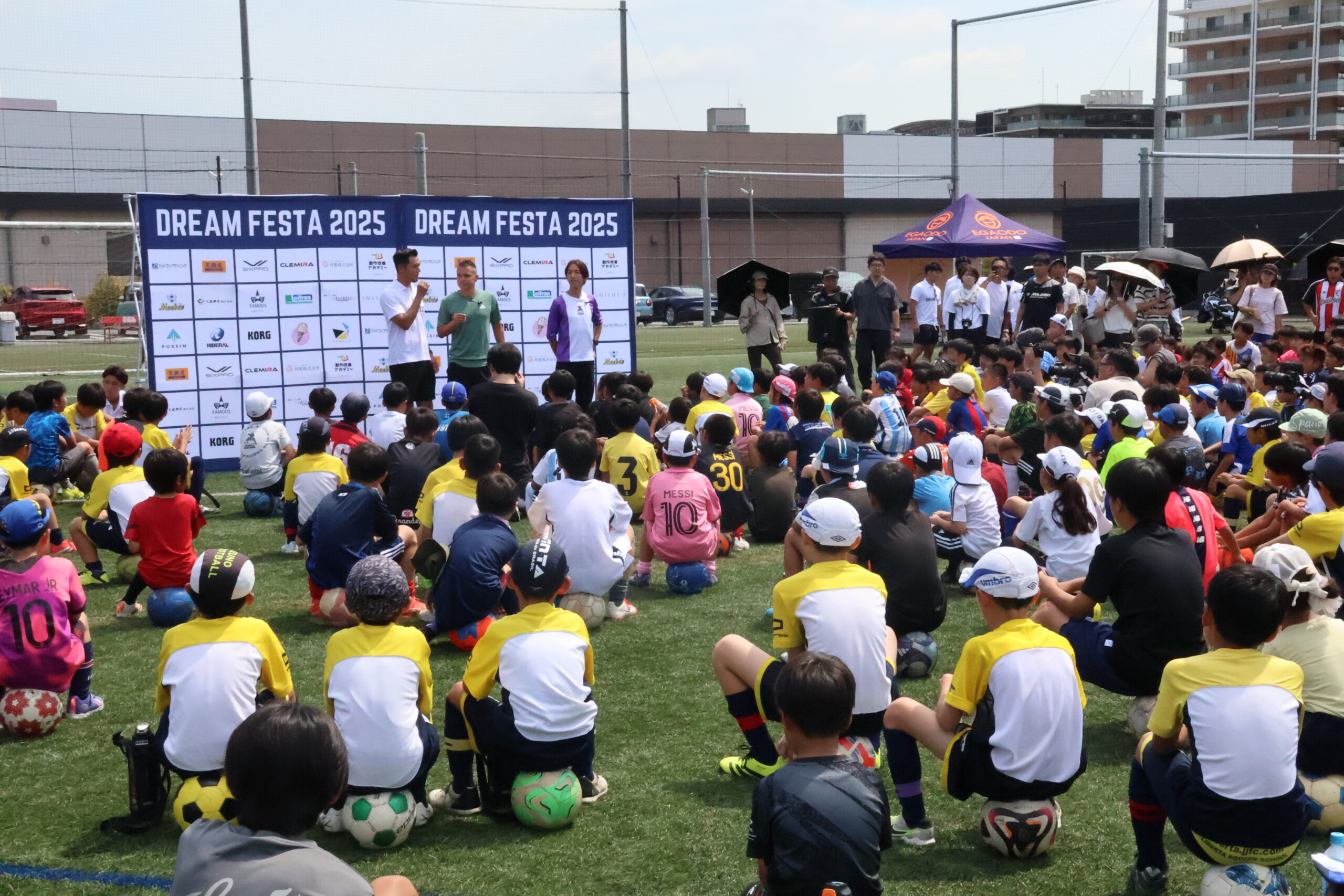DREAM FESTA 2025」 にリベルタサッカースクールの子どもたちが招待
