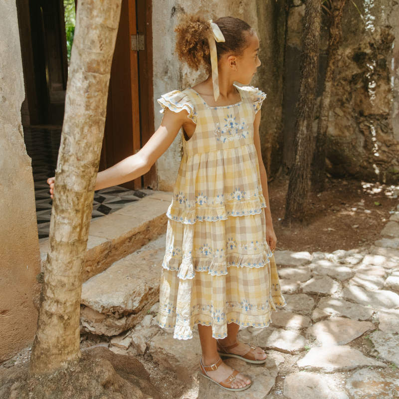 Apolina（アポリナ）2026SS MYA DRESS - vintage malba - キッズ