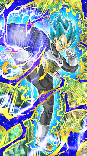 ドッカンバトル】進化の確信・超サイヤ人ゴッドSSベジータ(極限Z覚醒