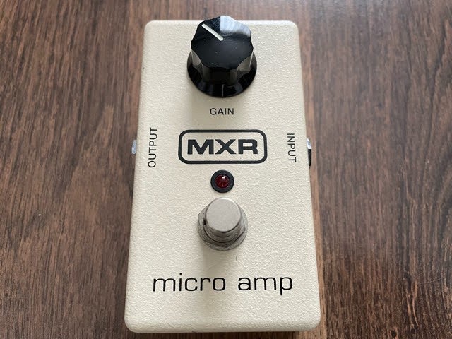 MXR M133 Micro Amp マイクロアンプ レビュー | 深林音欲