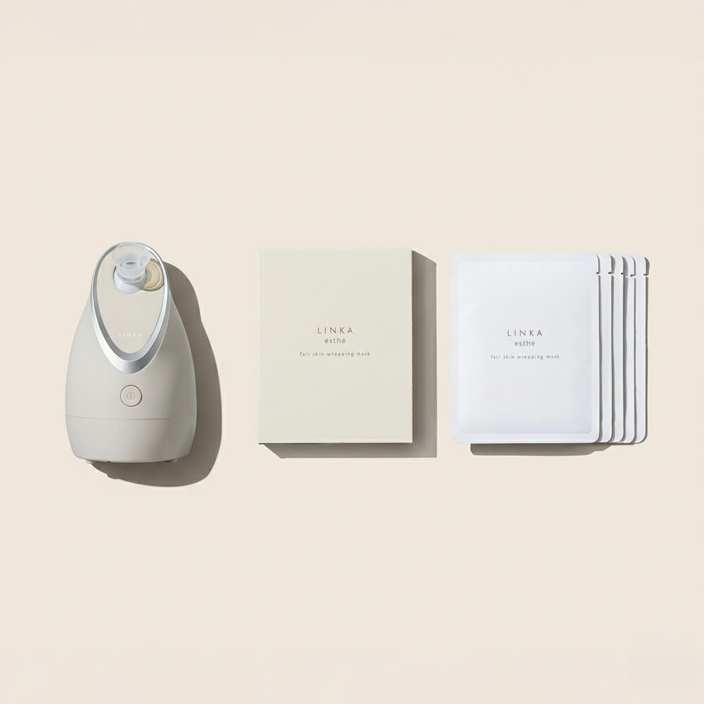 LINKA イオンフェイススチーマー（スチーム美顔器）