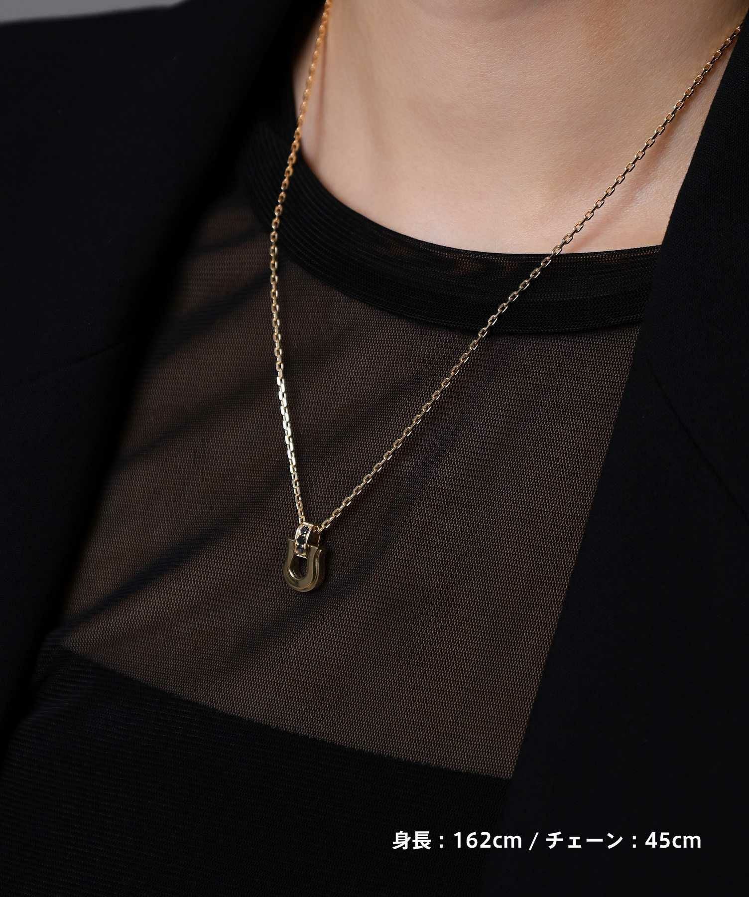 LUCK”ホースシューネックレス/K10ゴールド【LION HEART / ライオン