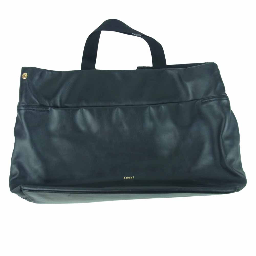 Sacai サカイ 21-0268S multi pocket Tote マルチ ポケット レザー