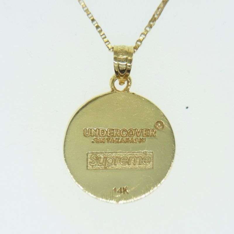 シュプリーム × UNDERCOVER 18SS Public Enemy 14K Gold Pendant 買取実績