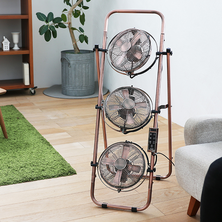 メタルトリプルファン 8インチ リモコン付 PR-F034 | PRISMATE