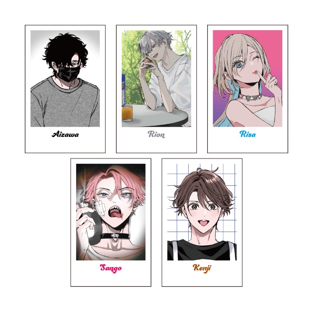 BFF』 インスタントフォト風カード 5枚セット : マンガワンSHOP