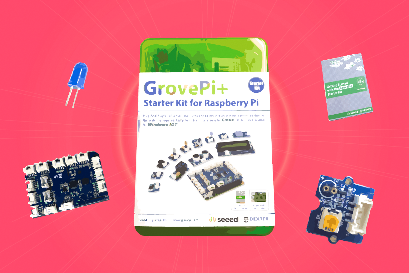 はんだ付けできなくても大丈夫！ラズベリーパイとGrovePi+で現実世界の