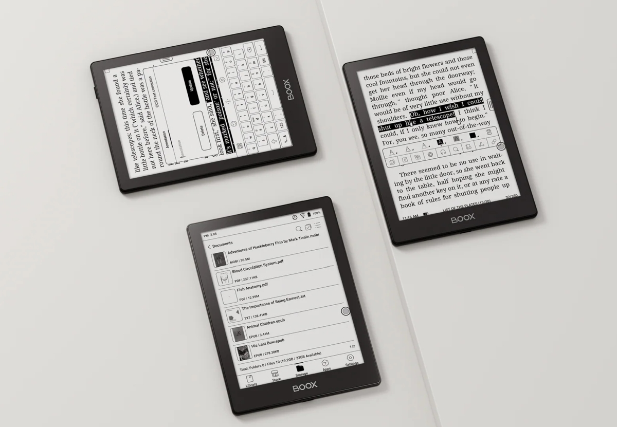 Onyx BOOX Poke5 is an eReader with a 6 inch E Ink screen and