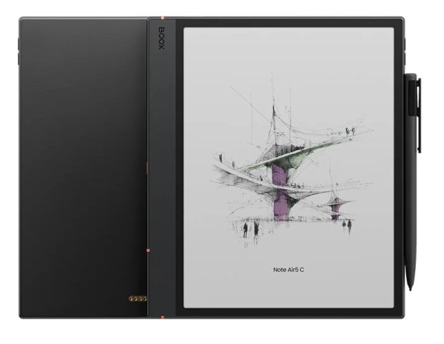 Onyx BOOX Note Air5 C is a 10.3 inch color E Ink tablet with pen