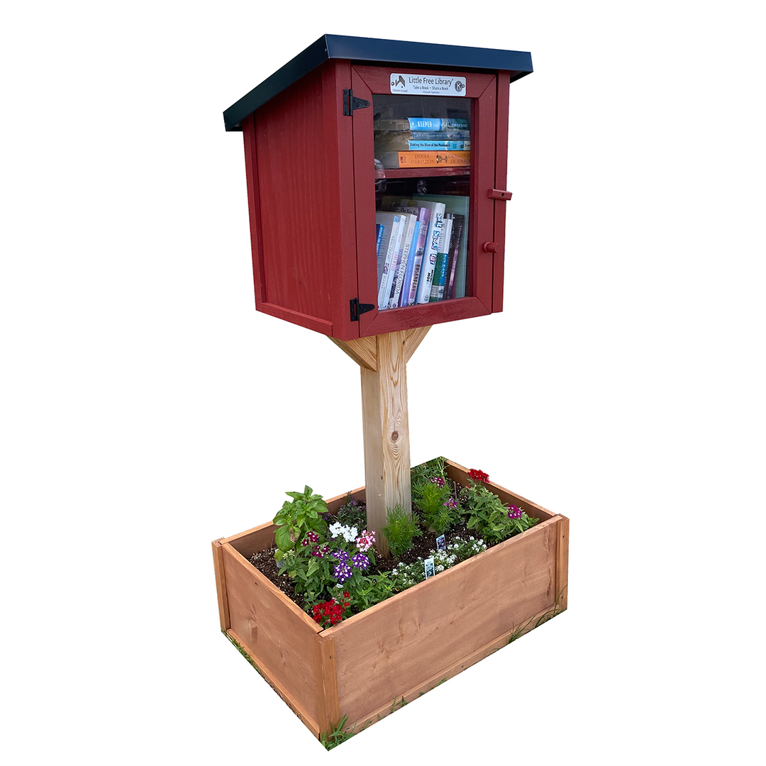 Add On Garden Bed – Little Free Library