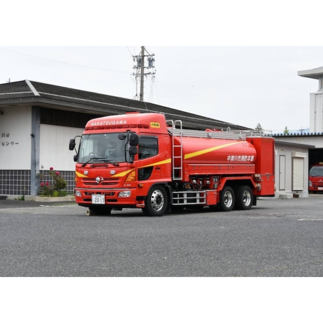ACTCAR 1/64スケール 岐阜県中津川市消防本部 大型水槽車（ハイルーフ