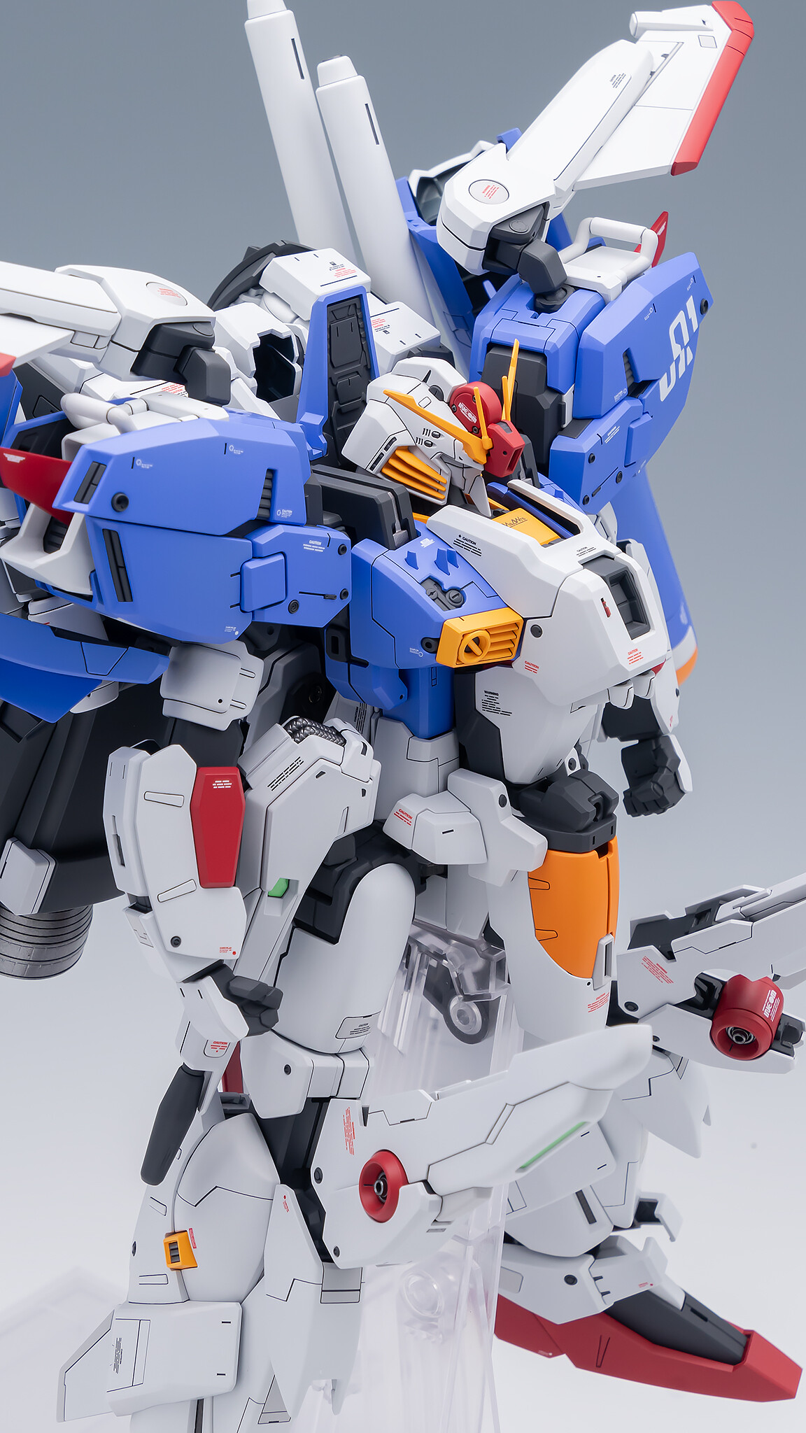 MG Ex-Sガンダム（タスクフォースα Ver.）（月刊ホビージャパン掲載